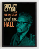 Shelley Carrol - Local Jazz Legend - Poster